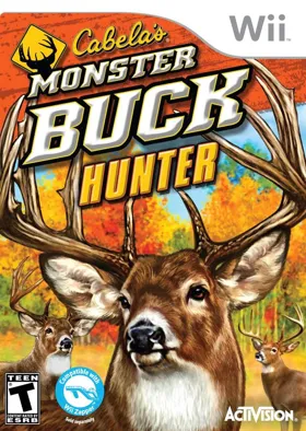 Cabela's Monster Buck Hunter box cover front